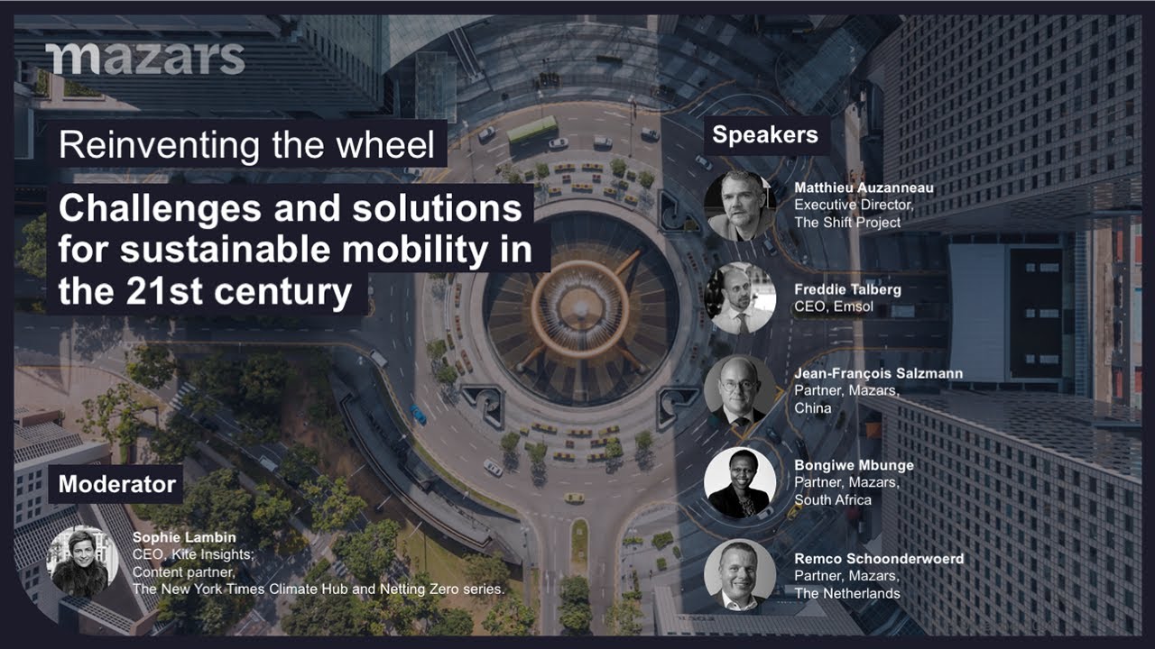 Reinventing the wheel: challenges and solutions for sustainable ...